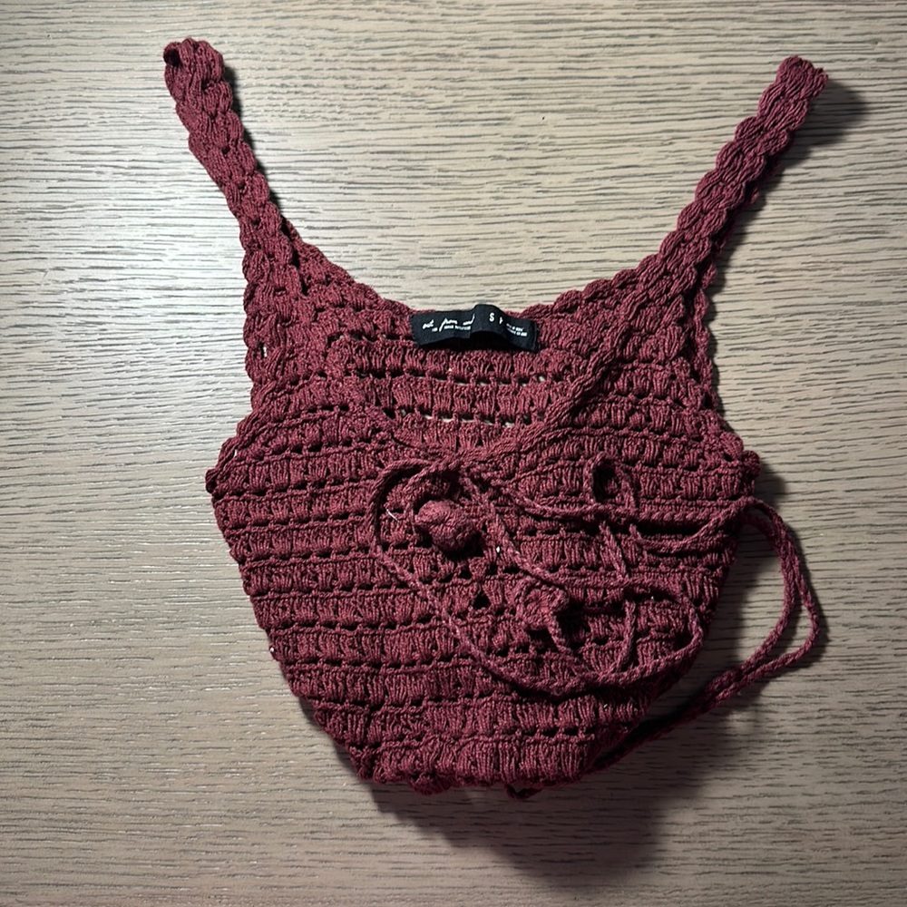 Out From Under Crochet Top